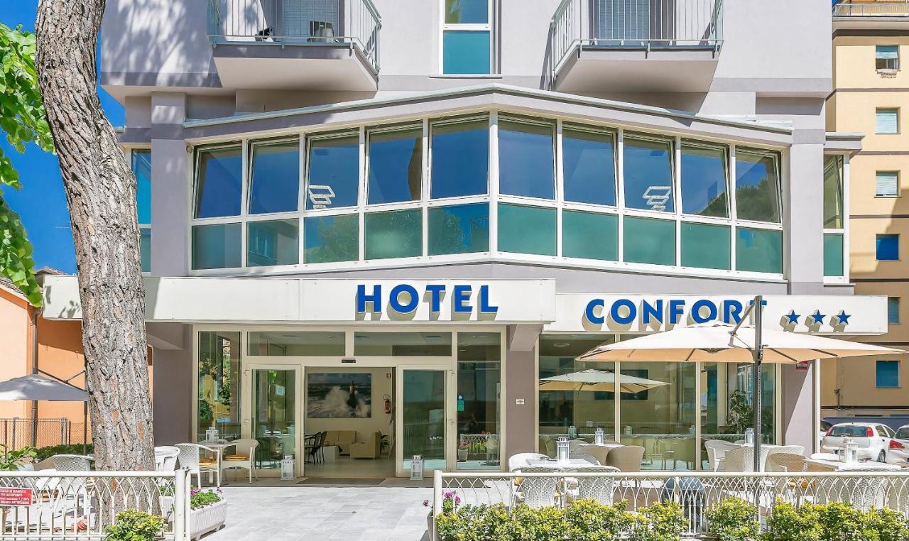 Hotel Confort Римини Екстериор снимка